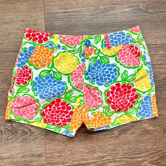 🌸 Lilly Pulitzer Minnie Zinny Callahan Shorts, size 2 - Picture 1 of 8